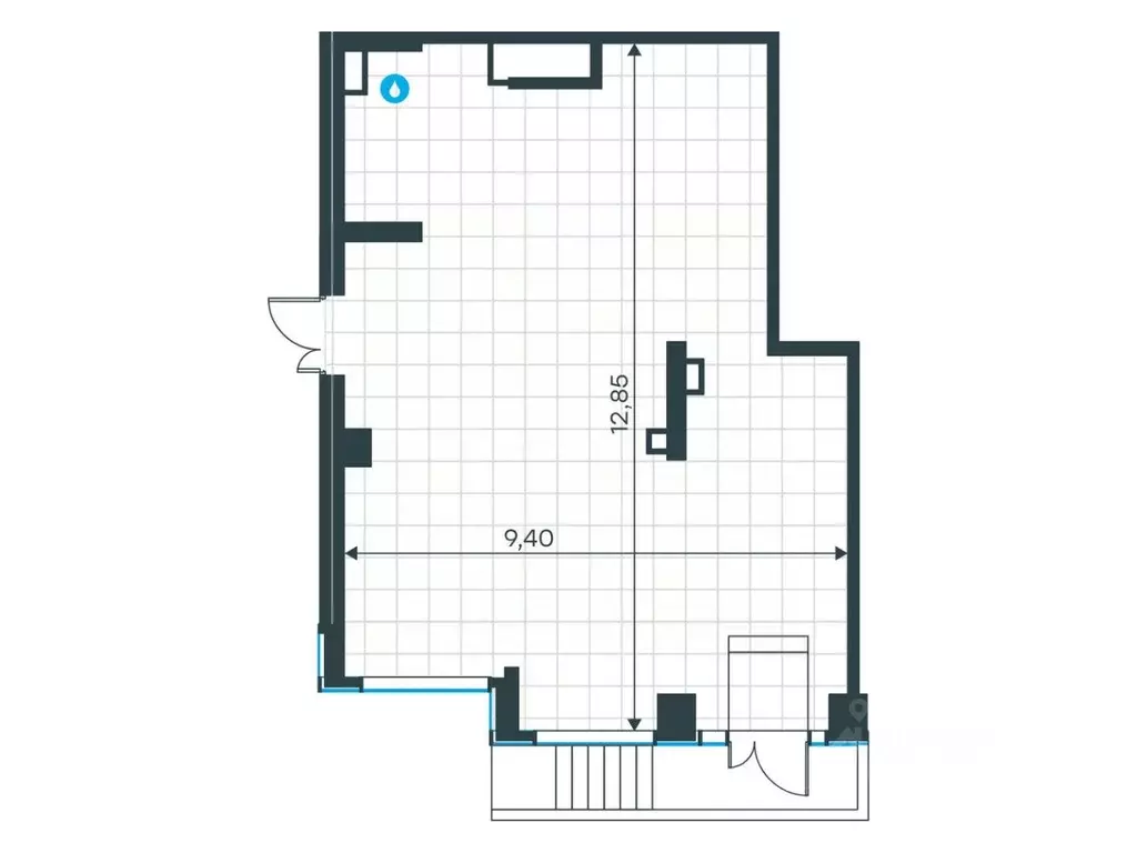 Помещение свободного назначения в Москва Ильменский проезд, 8 (103 м) - Фото 1