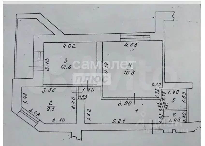 2-к кв. Липецкая область, Липецк ул. А.Г. Стаханова, 29А (53.5 м) - Фото 2