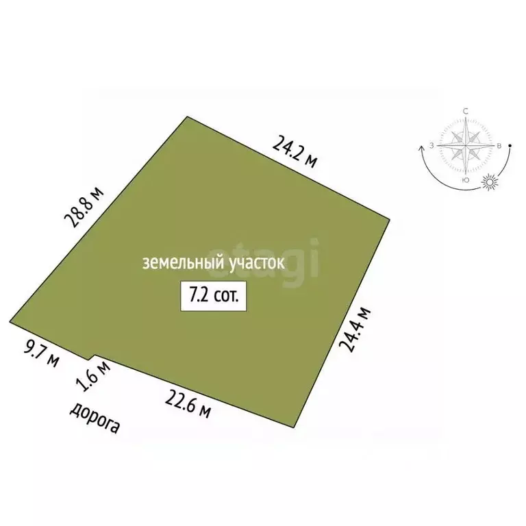 Участок в Московская область, Одинцовский городской округ, с. ... - Фото 2