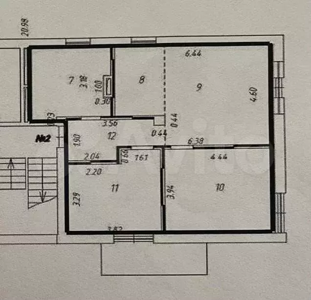 2-к. квартира, 77 м, 1/4 эт. - Фото 0