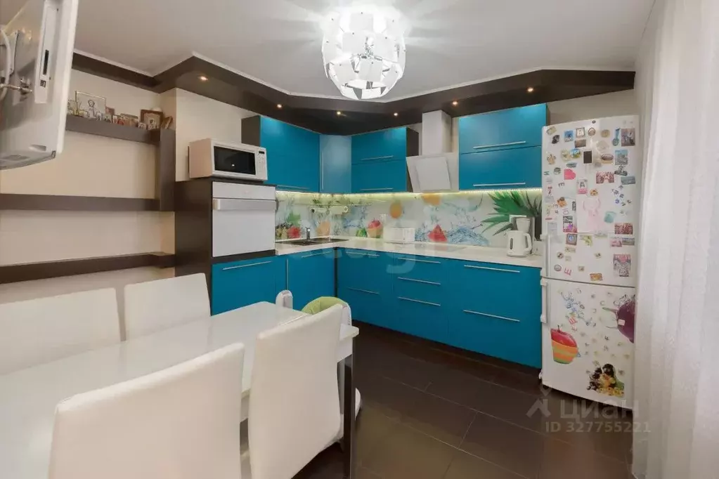 3-к кв. Тюменская область, Тюмень Широтная ул., 189к1 (91.2 м) - Фото 1