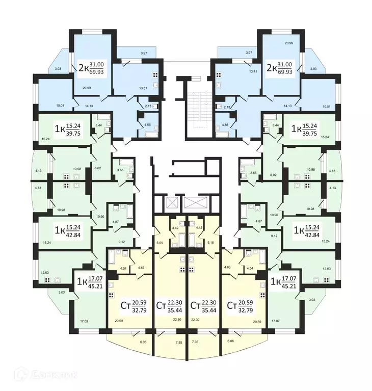 Продаётся 1-к квартира, 45 м - Фото 1