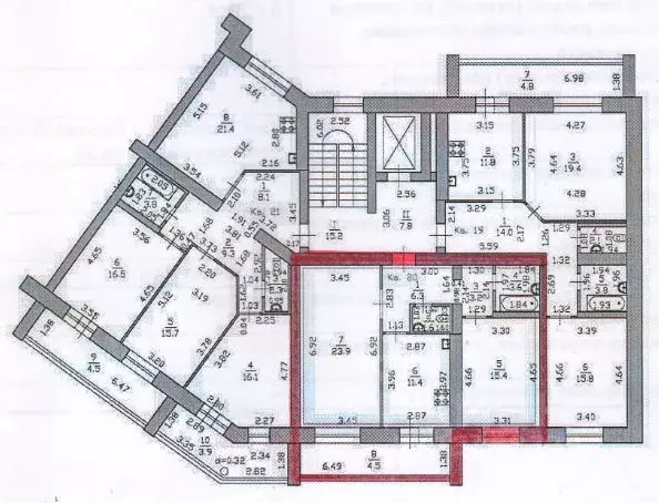 2-к кв. Марий Эл, Йошкар-Ола проезд Прибрежный, 2 (69.9 м) - Фото 2