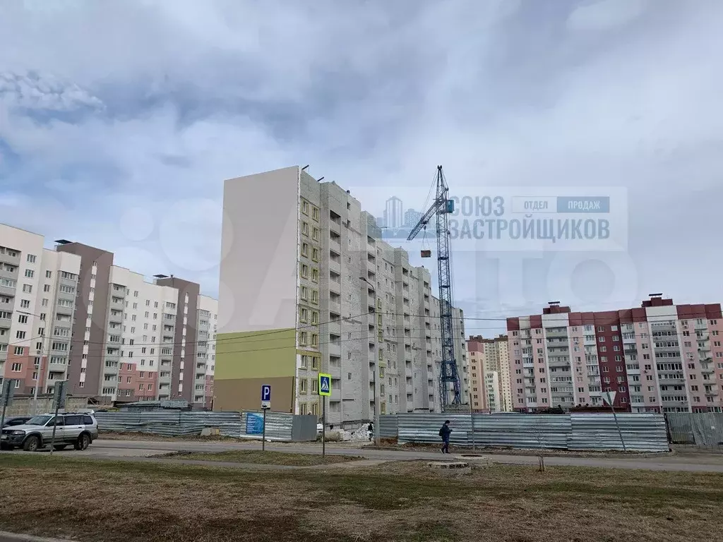 2-к. квартира, 54.1 м, 9/10 эт. - Фото 1