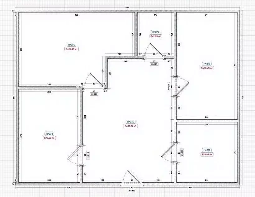 Дом в Ингушетия, Назрань Центральный административный округ, ул. Мира ... - Фото 2