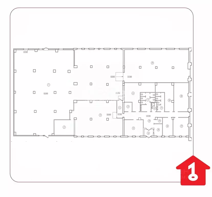 Склад в Омская область, Омск ул. 5-я Кордная, 1к5 (1200 м) - Фото 1