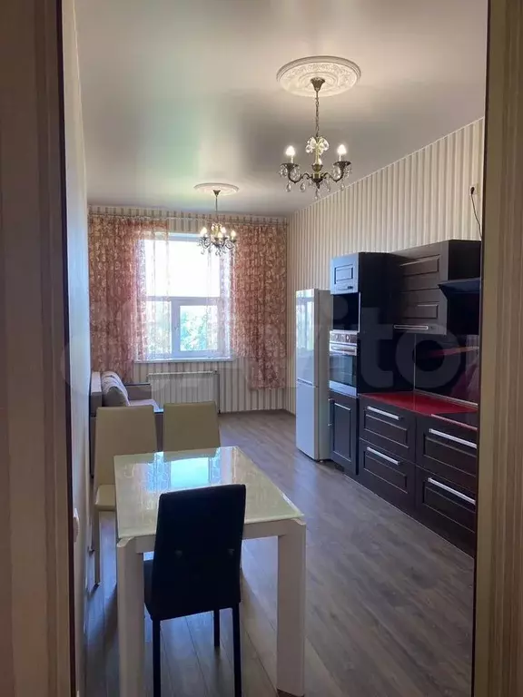 1-к. квартира, 55,6 м, 7/18 эт. - Фото 1