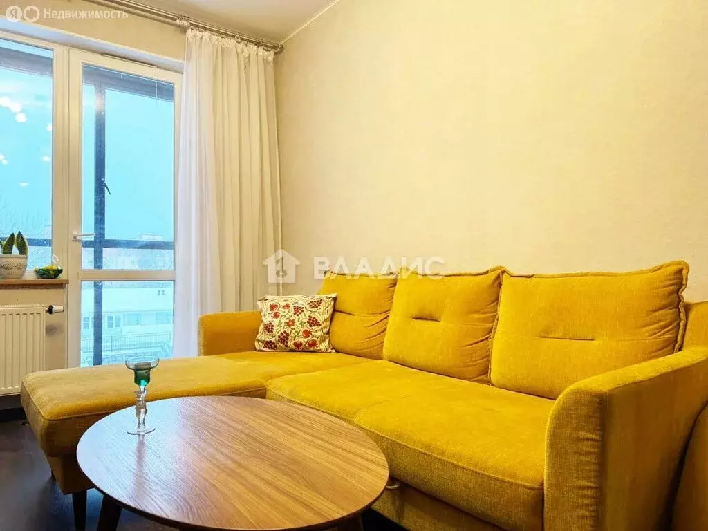 1-комнатная квартира: Пушкин, улица Архитектора Данини, 15к2 (42 м) - Фото 2