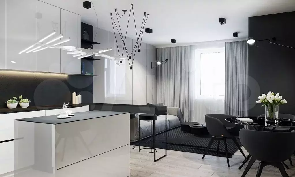 1-к. квартира, 35 м, 3/9 эт. - Фото 0