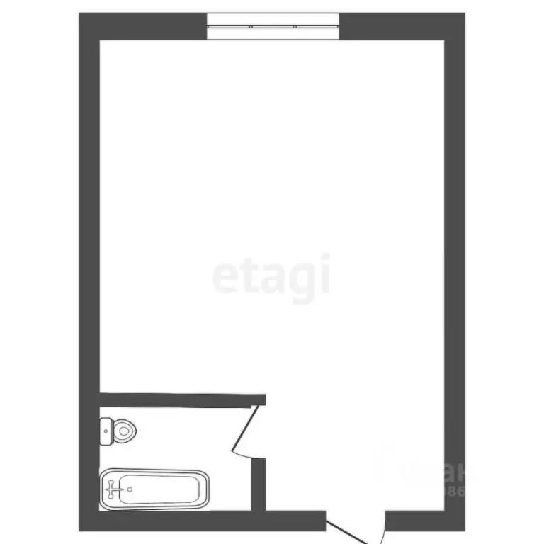 Студия Томская область, Томск просп. Фрунзе, 120А (13.0 м) - Фото 1