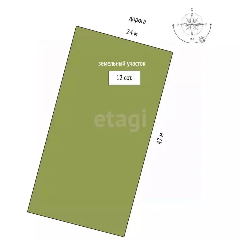 Участок в Тюменская область, Нижнетавдинский муниципальный округ, д. ... - Фото 1