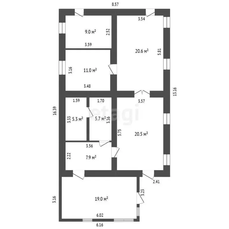 Дом, 110.1 м - Фото 1