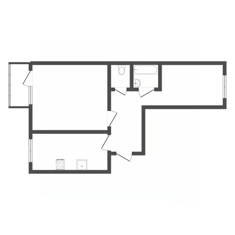 2-к кв. Воронежская область, Воронеж ул. 9 Января, 304Б (59.9 м) - Фото 2