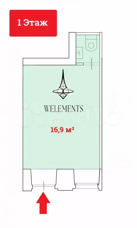 Продажа габ - Бутик «Welements  - 16,9 м - Фото 0