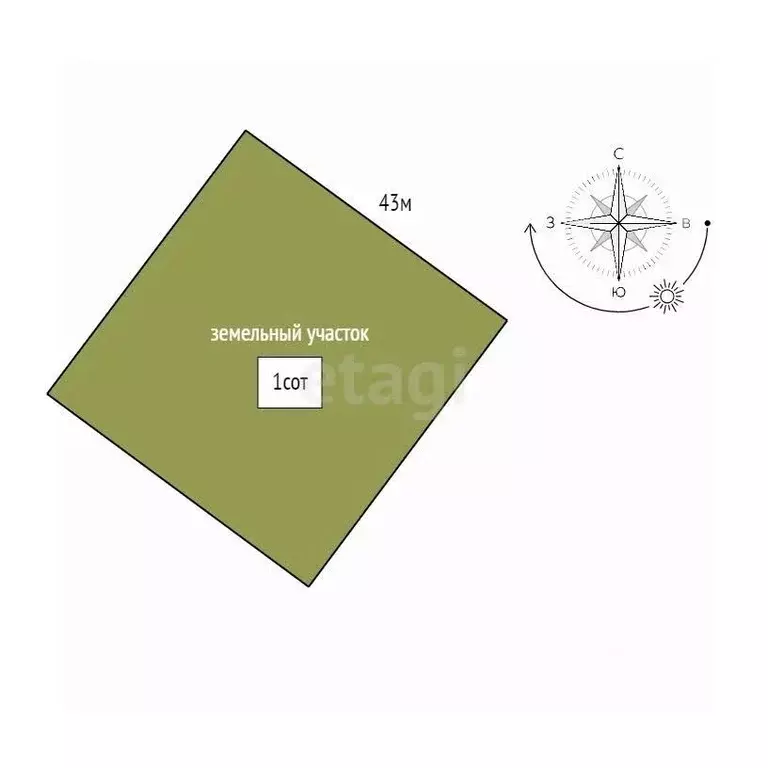 Участок в Ленинградская область, Лужский район, Заклинское с/пос, д. ... - Фото 2