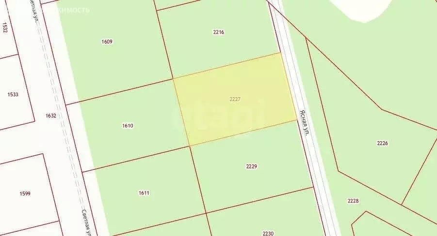 Участок в Тульская область, городской округ Тула, село Частое, Ясная ... - Фото 0