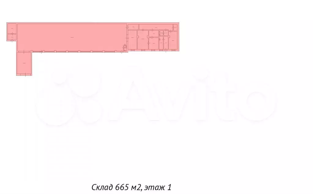 Склад 665 м, 1 этаж, зона разгрузки, рядом метро - Фото 0