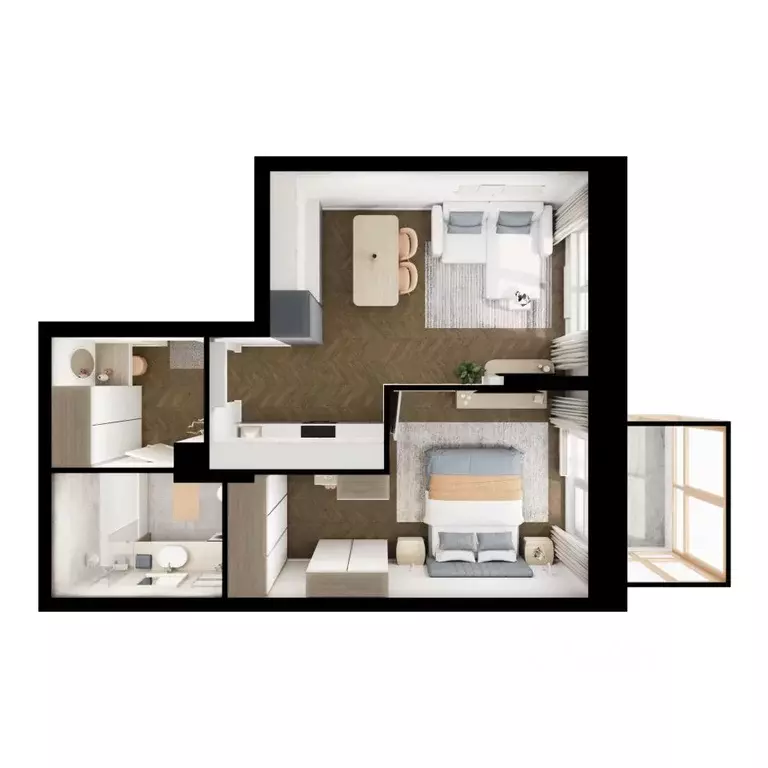 1-к кв. Приморский край, Владивосток Босфорский Парк жилой комплекс, ... - Фото 2