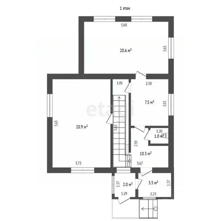 Дом в Белгородская область, Белгородский район, пос. Майский Яблоневая ... - Фото 1