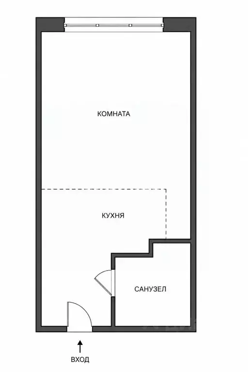 Студия Москва проезд Серебрякова, 11к2 (26.0 м) - Фото 2