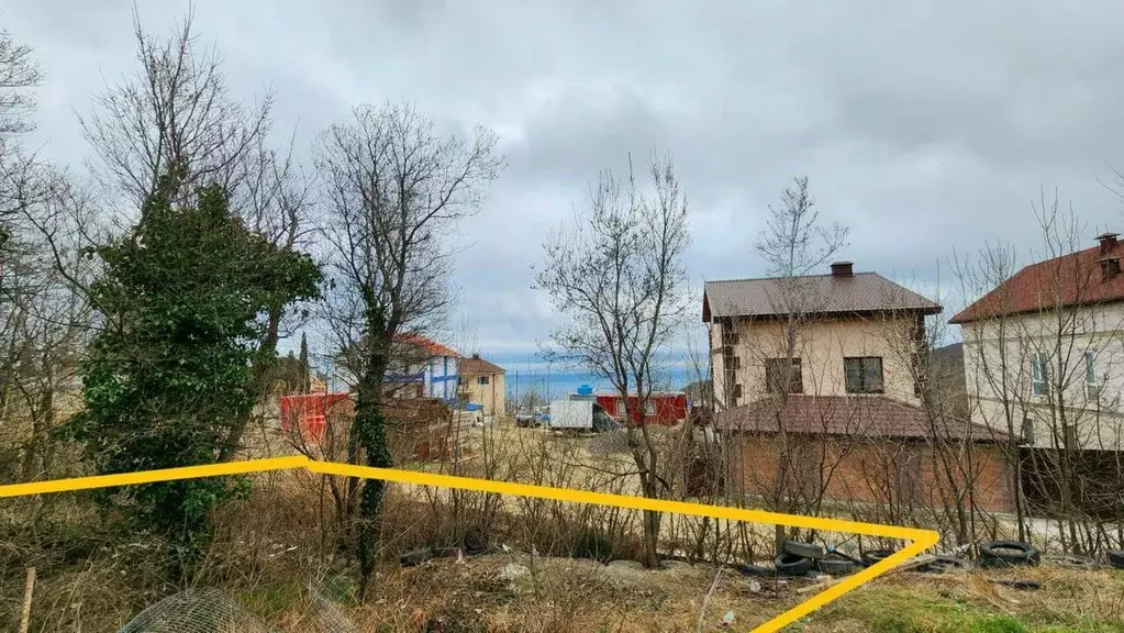 Участок в Крым, Ялта муниципальный округ, Голубой Залив пгт ш. ... - Фото 0