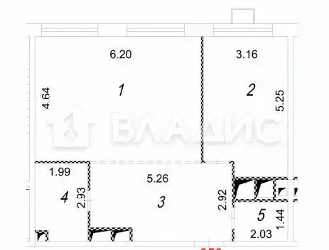 2-к кв. Москва Шелепихинская наб., 34к5 (68.1 м) - Фото 2