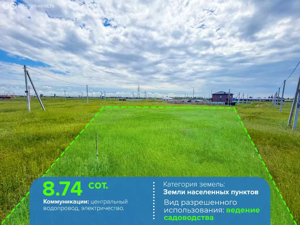 Участок в Сакский район, село Лесновка (8.74 м) - Фото 2