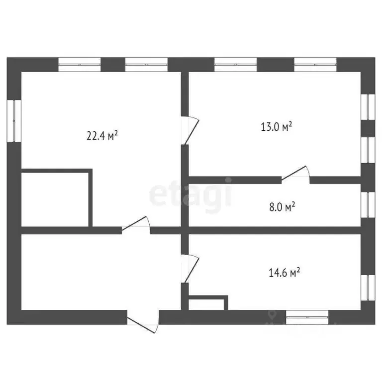 Дом в Брянская область, Брянск Советская ул., 9 (63 м) - Фото 1