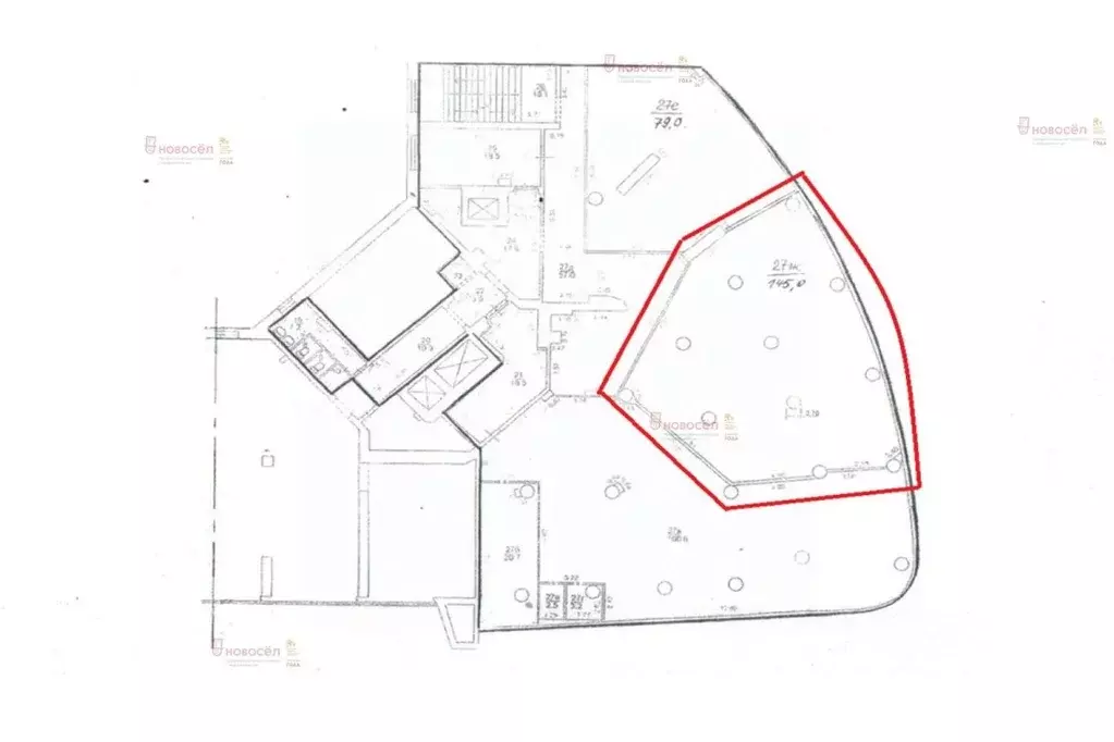 Офис в Свердловская область, Екатеринбург ул. Московская, 77 (145 м) - Фото 2