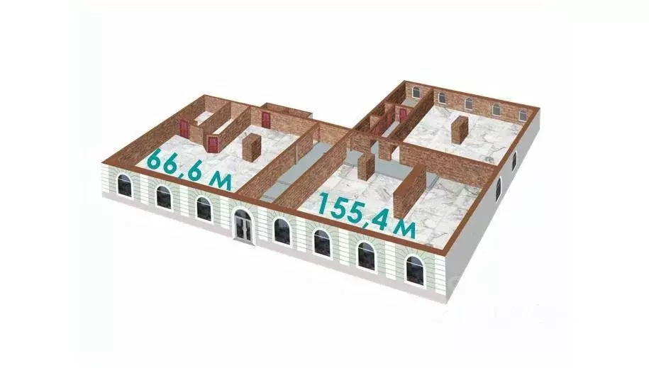 Торговая площадь в Москва Мясницкая ул., 7С10 (222 м) - Фото 1
