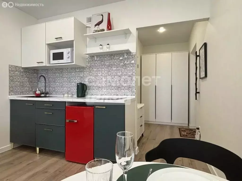 Квартира-студия: Курск, улица Энгельса, 158к2 (28.5 м) - Фото 1
