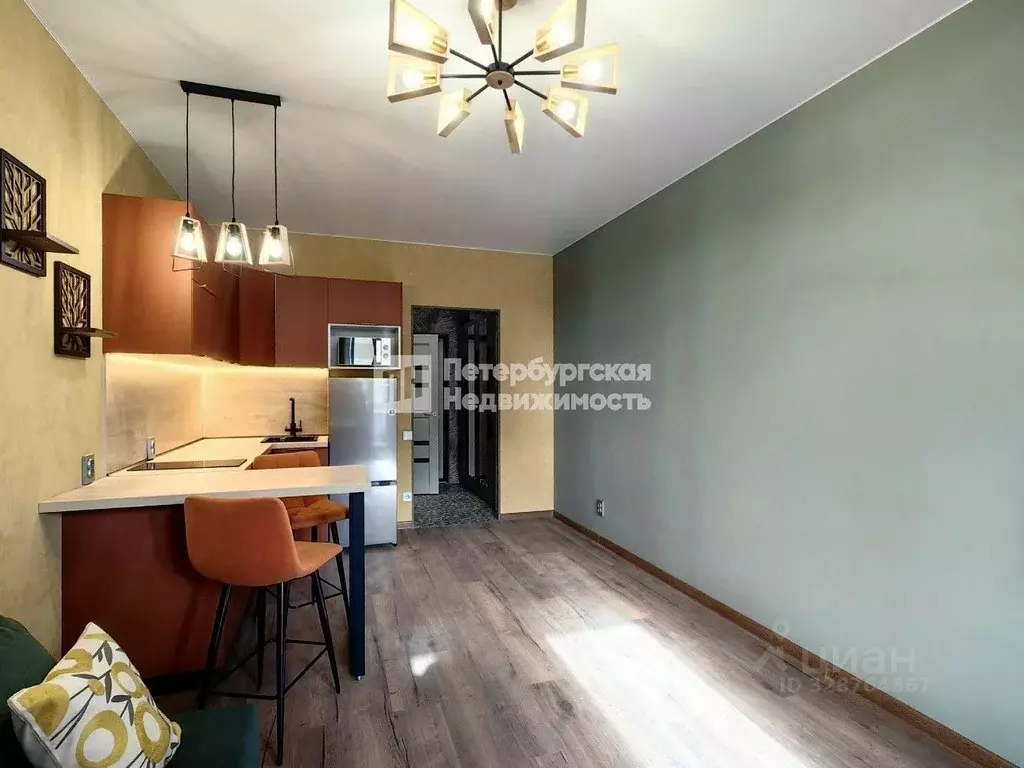 Студия Санкт-Петербург просп. Авиаконструкторов, 63 (23.6 м) - Фото 1