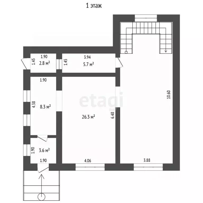 Дом в Тюменская область, с. Упорово ул. Булата Янтимирова (149 м) - Фото 2