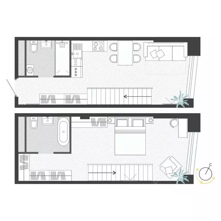 2-к кв. Приморский край, Владивосток ул. Нейбута (52.35 м) - Фото 0