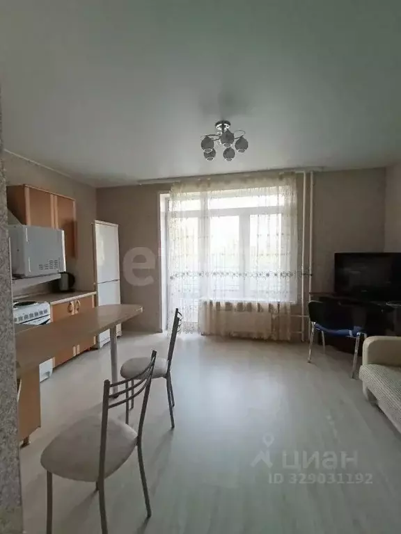 Студия Тюменская область, Тюмень ДОК мкр, ул. Ботаническая, 1 (26.0 м) - Фото 1