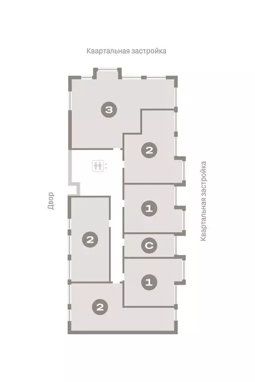 1-комнатная квартира: Тюмень, Мысовская улица, 26к1 (61.67 м) - Фото 0