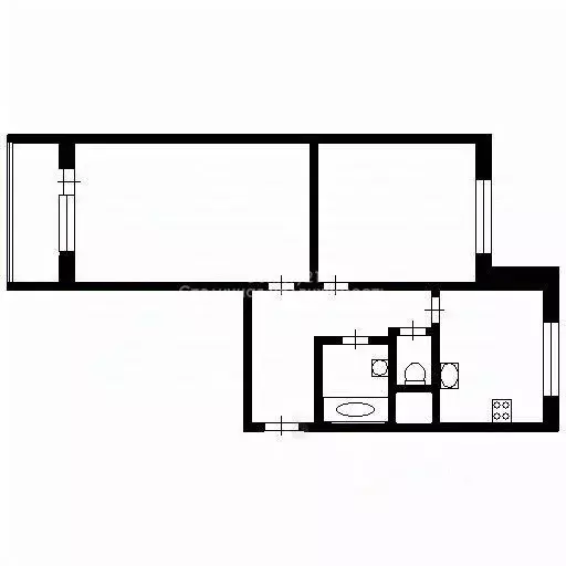 2-к кв. Московская область, Мытищи ул. Борисовка, 24 (59.0 м) - Фото 2