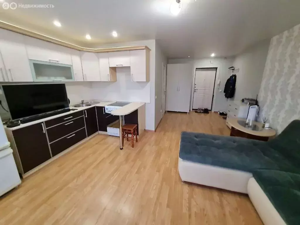 Квартира-студия: Чебоксары, улица Ленинского Комсомола, 27к1 (34.3 м) - Фото 2