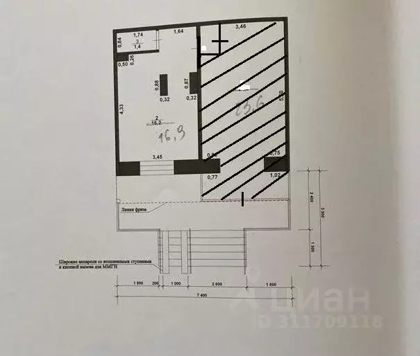 Торговая площадь в Татарстан, Казань ул. Юлиуса Фучика, 106 (23 м) - Фото 0