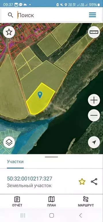 Участок в Московская область, Серпухов городской округ, д. Дракино 39А ... - Фото 1