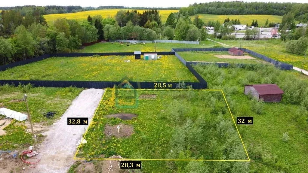 Участок в Ленинградская область, Приозерский район, Сосновское с/пос, ... - Фото 1