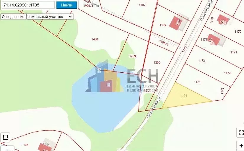 Участок в Тульская область, Тула городской округ, с. Частое  (8.73 ... - Фото 0