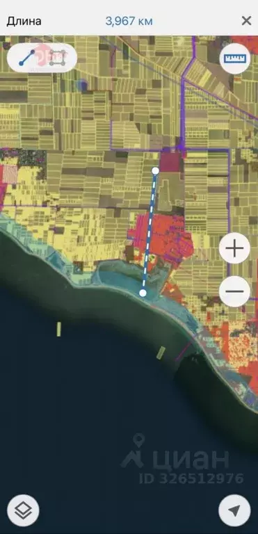 Участок в Крым, Сакский район, с. Молочное  (88.9 сот.) - Фото 1