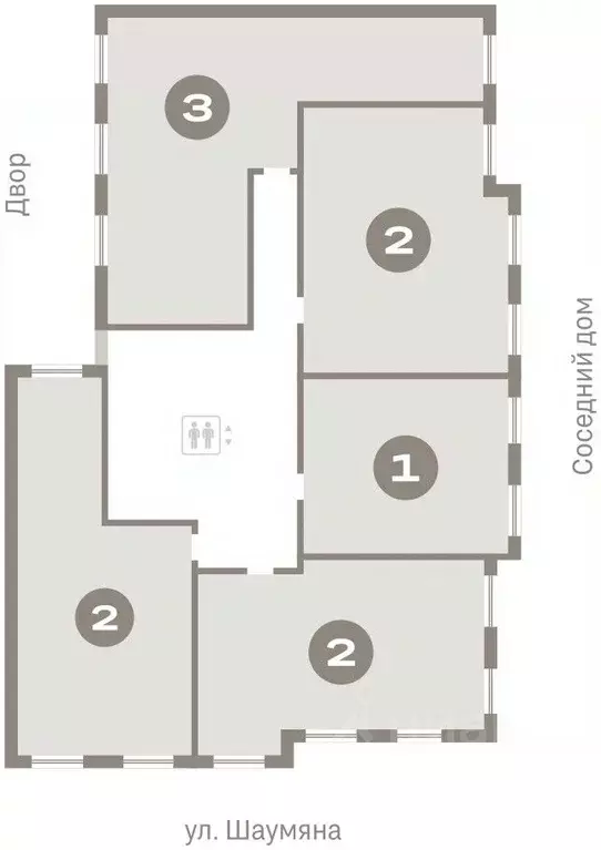 2-к кв. Свердловская область, Екатеринбург пер. Торфяной, 4 (73.3 м) - Фото 2