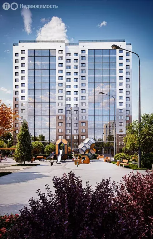 2-комнатная квартира: Уфа, жилой район Черниковка (64.95 м) - Фото 1