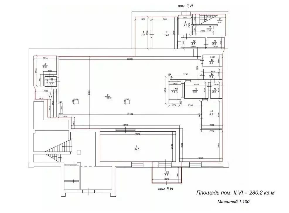 Помещение свободного назначения в Калининградская область, Калининград ... - Фото 2