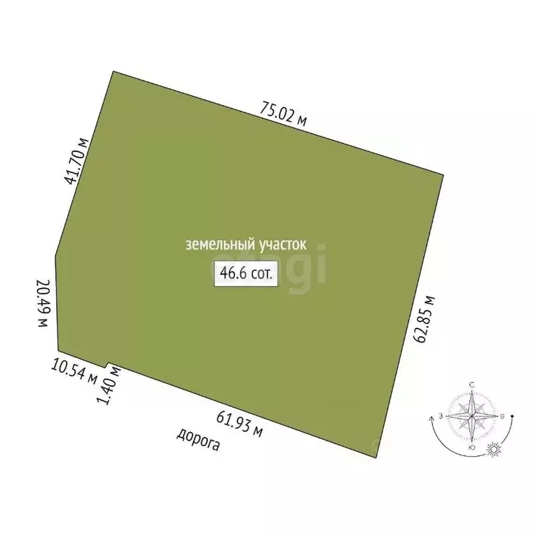 Участок в Крым, Феодосия муниципальный округ, Приморский пгт пер. ... - Фото 2