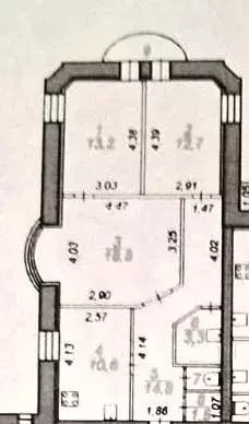 3-к кв. Ленинградская область, Гатчина ул. Генерала Кныша, 15 (76.1 м) - Фото 2