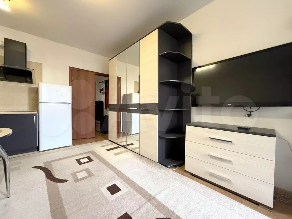Квартира-студия, 27 м, 1/6 эт. - Фото 1