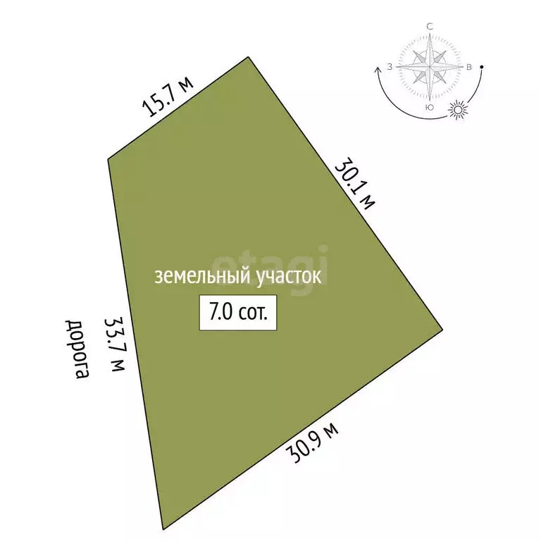 Участок в Ленинградская область, Всеволожск (7 м) - Фото 1